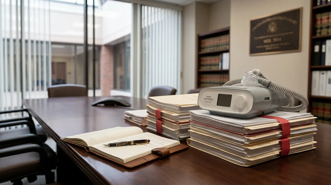 Editorial illustration for philips-cpap-recall-lawsuit-2026